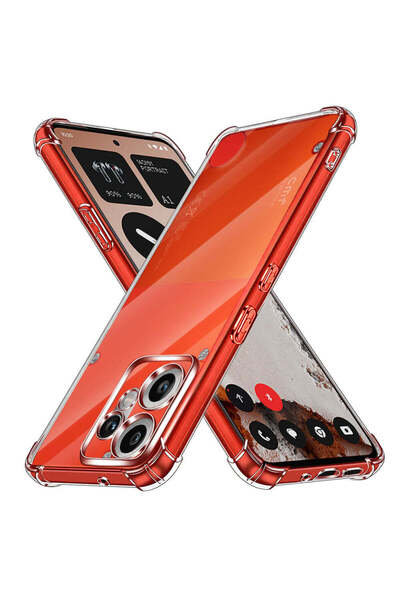 Techsuit Husă pentru Nothing CMF Phone 2 Pro, din silicon transparent, rezist...