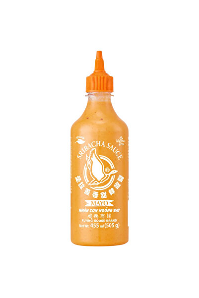 YABANEEZ SRIRACHA MAYONNAISE (455ML) "FLYING GOOSE" (CARTOON OF 12 PACKS)