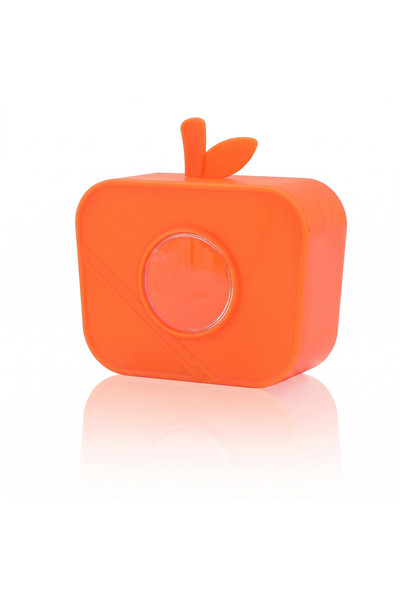 OEM Dozator de pungi de plastic în formă de măr portocaliu, cu fereastră tran...