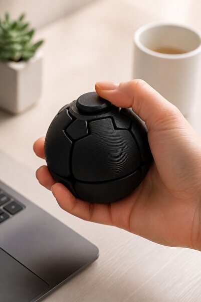 Pazarois Çevirmeli Stres Topu / Stres Oyuncağı / Spinner Ball