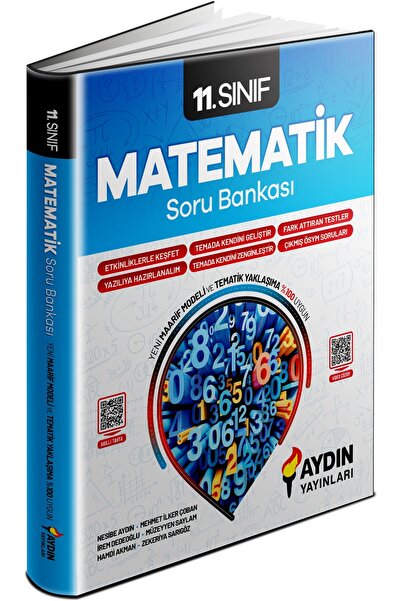 Aydın Yayınları Aydın 2027 11. Sınıf Matematik Soru Bankası Maarif Model