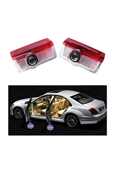 Dmb Mercedes W205 Kapı Altı Hayalet Logo 2014-2021 Arası Modellere Uyumlu 2 Adet