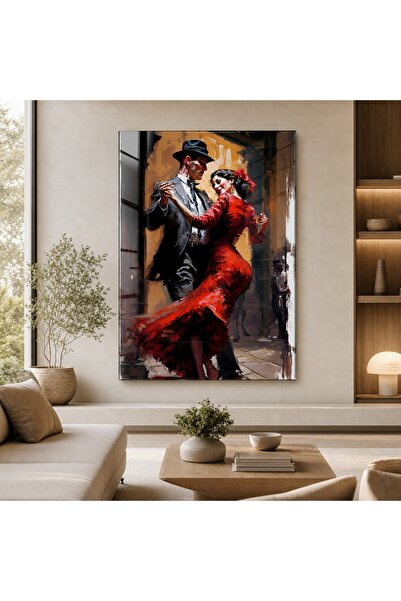 idora Emotional Flamenco Dance Glass Painting