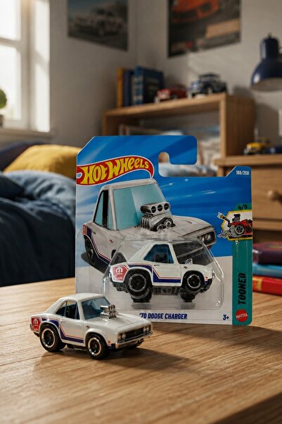 HOT WHEELS '70 Dodge Charger - Tooned Series Regular Old Type Collectible Met...
