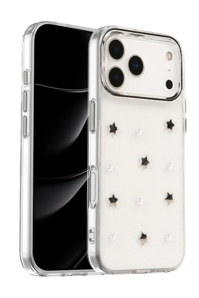 New Face غطاء ACONCEPT لهاتف iPhone 17 Pro بنمط فيونكة - (62502) نمط 7
