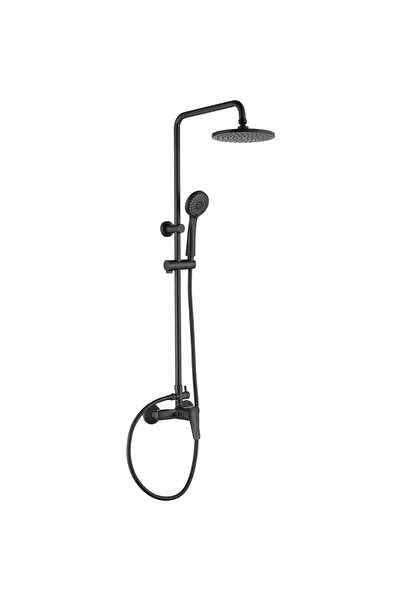 DEANTE Boro Negru Coloană de duș monocomandă cu mixer