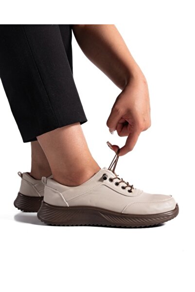 ALOGO Women's Casual Leather Made of Eco-Leather with Comfortable Sole TRJ03