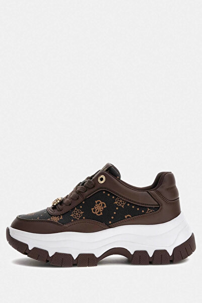 Guess Berrett2 Brown Women's Sneaker Flfbrtpel12