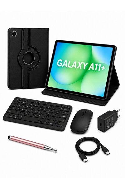 Samsung Galaxy Tab A11 Plus 6Gb 128Gb 11” İNÇ (KALEM HEDİYE) Kılıf Klavye Mou...