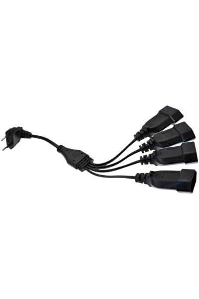 HXD Zoomlion EU 2 Pin Extension Cord 1 to 3 Splitter – Euro Male to 3 Female ...