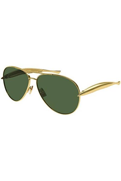 Bottega Veneta BV1305S 001 Yeşil Unisex Güneş Gözlüğü