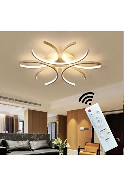 Hevsel Kumandalı ve 3 Renk Işık, Yengeç Led Avize