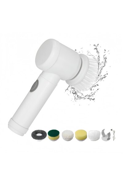 Generic Brand Perie electrică de curățare - 5 capete de perie înlocuibile - U...