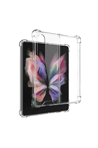 Nordic Калъф, съвместим с Galaxy Z Fold 4, Прозрачен, поликарбонатен, Прозрач...