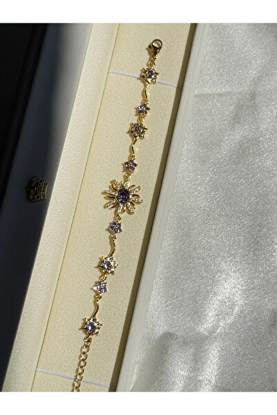 Harlofia Jewelry Steel Sun Detailed Rapunzel Inspired Bracelet