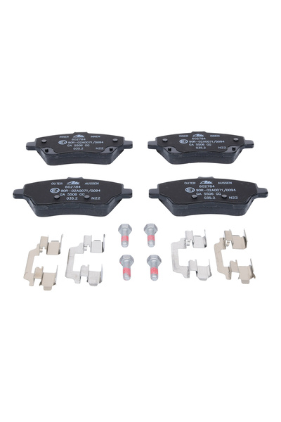 Atelier.V 13.0460-2784/ATE PASTILE HAM. FORD P. B-MAX/TRANSIT 1.0/1.5-1.6 TDC...