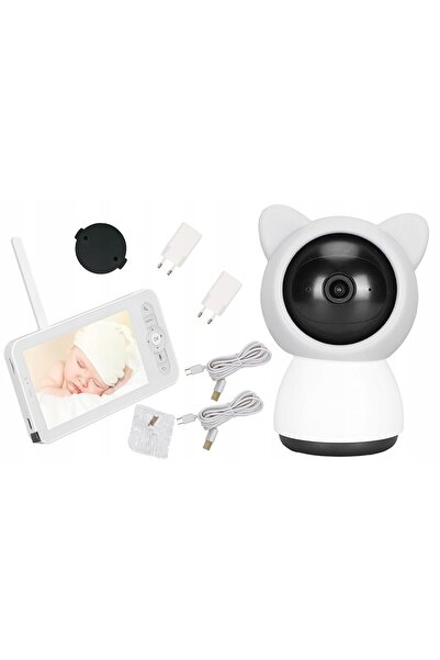 NO BRAND Monitor electronic pentru bebeluși cu cameră HD de 3MP, detecție de ...