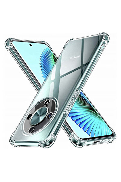 Techsuit Husă pentru Honor Magic6 Lite, din silicon transparent, rezistentă l...