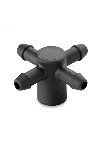 flores Set 100 x Distribuitor din plastic pentru picurare cu 4 iesiri x 5 mm,...