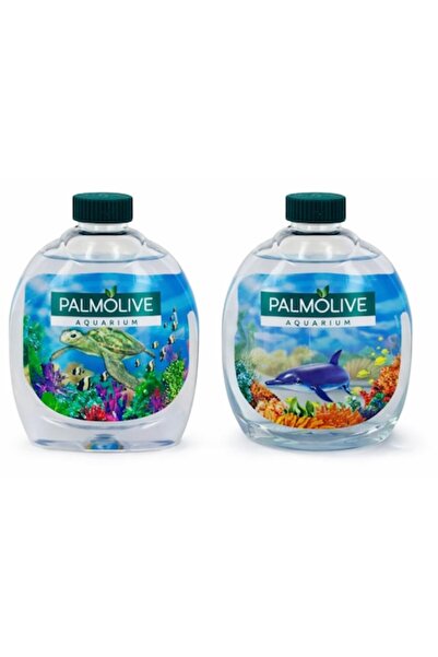 Palmolive Săpun lichid Set Acvariu, 300ml+300ml, cu extracte, parfum proaspăt