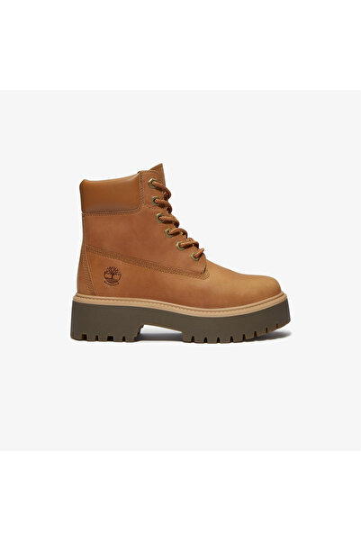 Timberland Stone Street 6 Inch Lace up Waterproof Women's Yellow Boots
