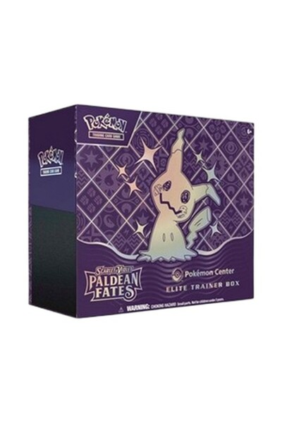 Pokemon Paldean Fates Pokémon Center Elite Trainer Box