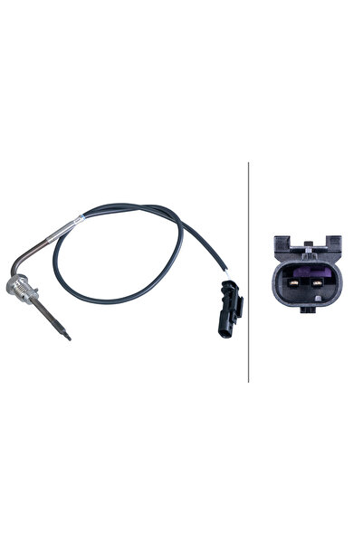 Hella Senzor Temperatura Evacuare (inainte de Catalizator) Fiat 500x Doblo Do...