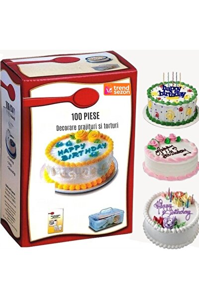Velaris Kit 100 piese pentru decorarea torturilor și a produselor de patiseri...