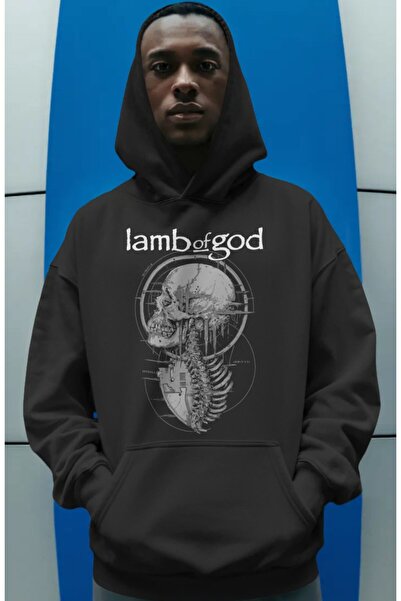 SEVBANO Lamb of God Rock Metal Music Band Pre-Printed Unisex Oversize Premium...