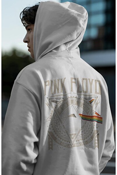 SEVBANO Pink Floyd Music Group Back Printed Unisex Oversize Premium Hoodie