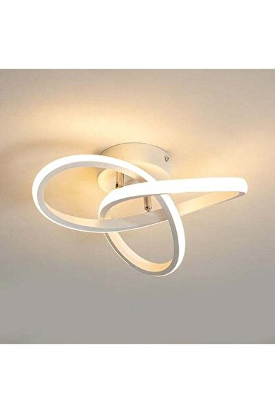 Arbest Modern LED Ceiling Light,Round Geometry Lamp,Chic Chandelier,Tricolor,...