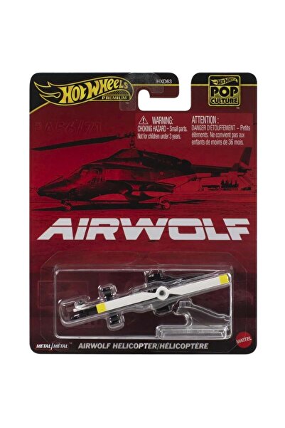HOT WHEELS Elicopter metalic, Premium, Cultură Pop, Airwolf, JBL56