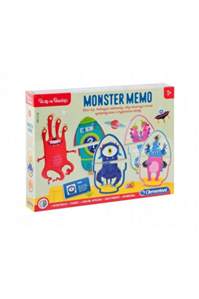 OEM Joc educativ Monster Memo, Clementoni, 2 ani+