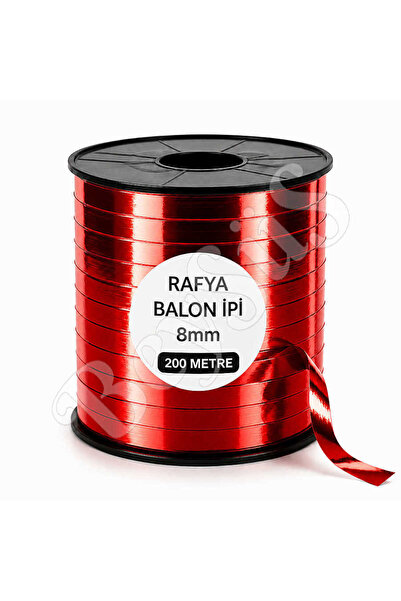 BeySüS Raffia Rope Bright Red 200 m