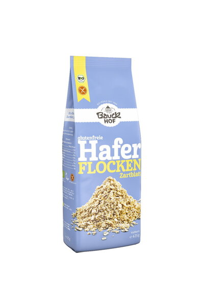 Bauckhof Fulgi de ovăz fini, organici, fără gluten Bauck Hof 425 g