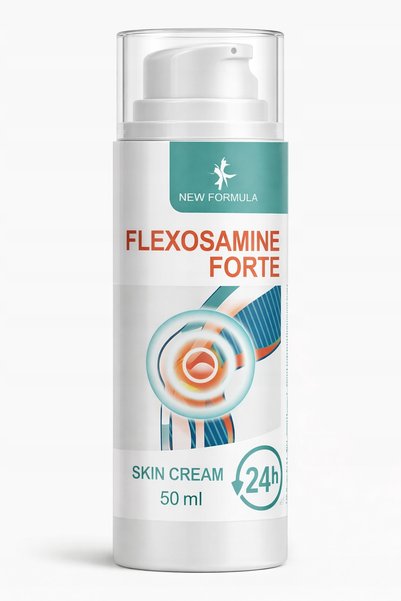 Flexosamine Forte Cremă - 50 ml (Formulă nouă), pentru confortul articulațiil...