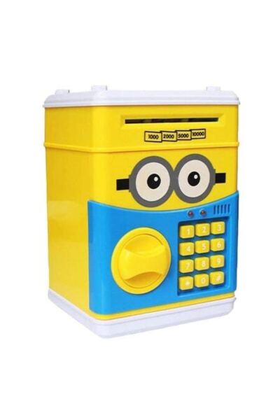 Sanlux SEMERAY Pușculiță interactivă Minion pentru copii, cu cod PIN și seif,...