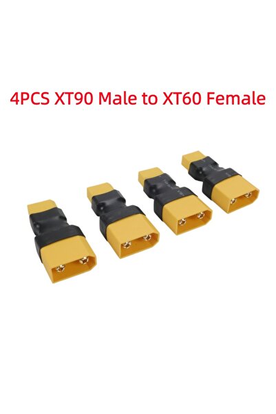 Choice 4 قطع محول XT90-M إلى XT60-F، موصل تحويل ذكر/أنثى لبطارية RC Lipo