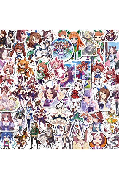 Choice 100pcs random 50PCS Uma Musume Pretty Derby Game Graffiti Stickers Ani...