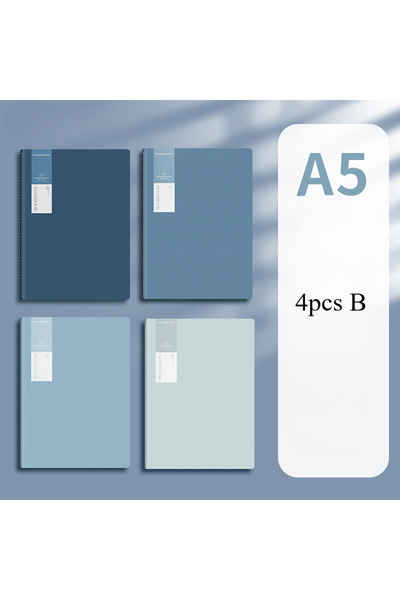 Choice 4pcs B 4pcs Good-Looking Morandi Car Line Notebook A5 Thickened Large ...
