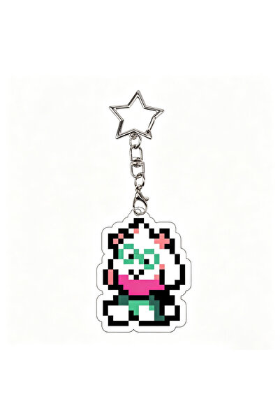 Choice10 Bandai 5 for DELTARUNE Bag Pendant Keyring Jevil Spamton Noelle Acry...