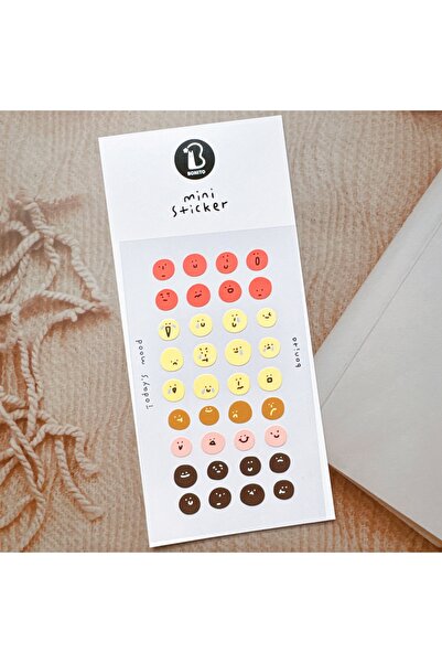Choice3 1002-today mood BONITO Mini Coffee Light Meal Space Cartoon Stickers ...