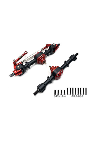 Choice1 black suit For MN78 MN82 Metal Front And Rear Axle With 3mm To 4mm Sh...