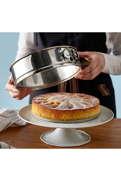 IKEA Yuvarlak Kelepçeli Kek Kalıbı Çap 22 Cm Paslanmaz Çelik Kek Pişirme Kabı...