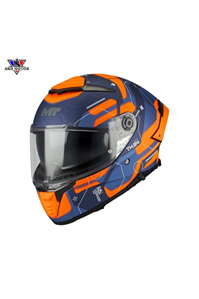 MT Helmets Thunder 4 R Sv LUMEX C24 Mat Kapalı Kask
