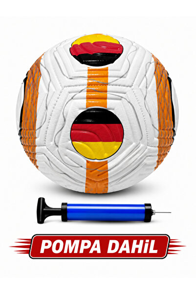Janissary Almanya 5 Numara Futbol Topu Desenli | Kabartmalı Dayanıklı Yüzey |...