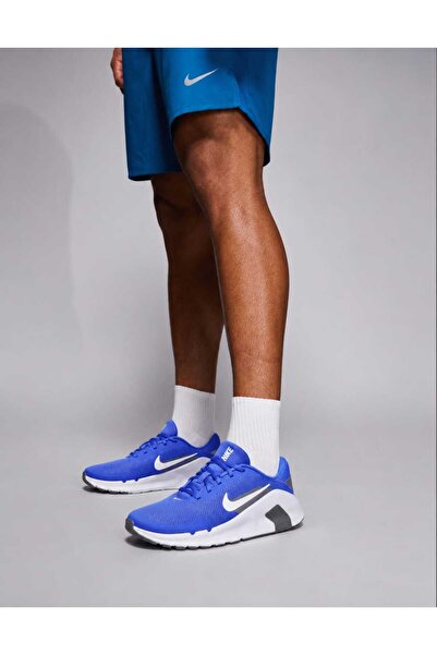 Nike Flex Train Mavi/Beyaz Erkek Antrenman Ayakkabısı (Blue Sport )