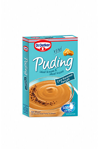 Dr. Oetker Çıtır Karamel Parçalı Puding 94 Gr
