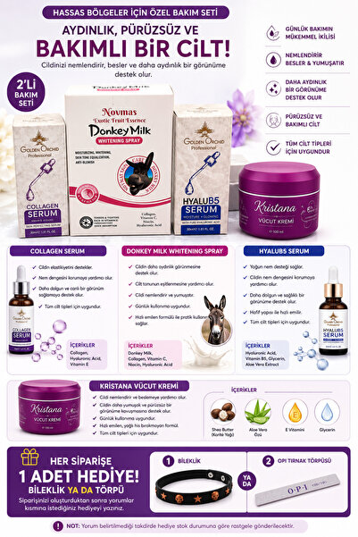 NOVMAS Donkey Milk Bakım Seti