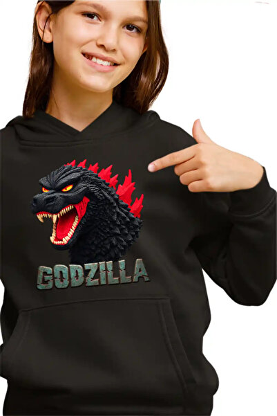 OEM Kids Girls Godzilla Kaiju Monster Sweatshirt